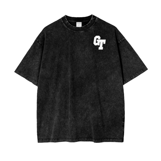 GT Snow Washed T-Shirt - Shadow Black