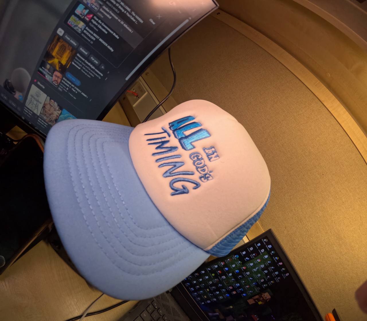 SelahGT Trucker cap - Sky Blue